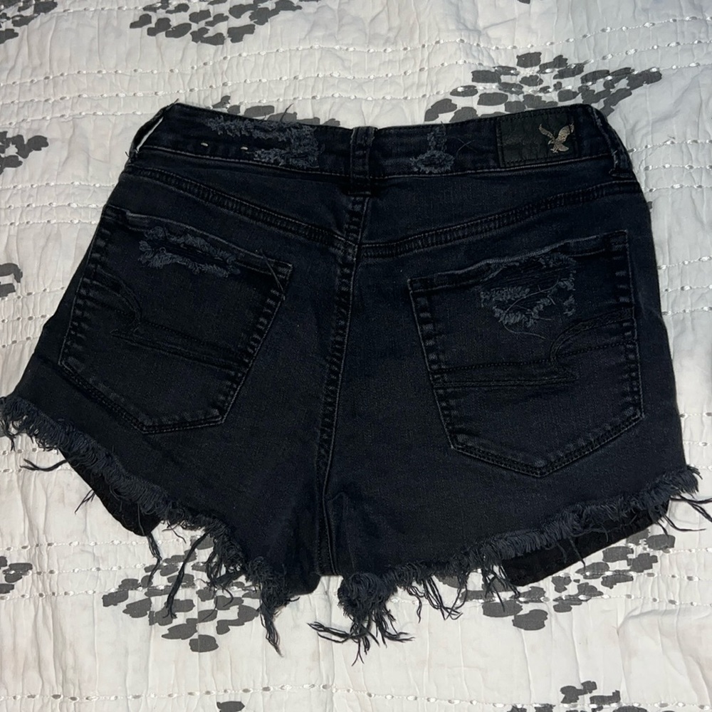 american eagle denim shorts
